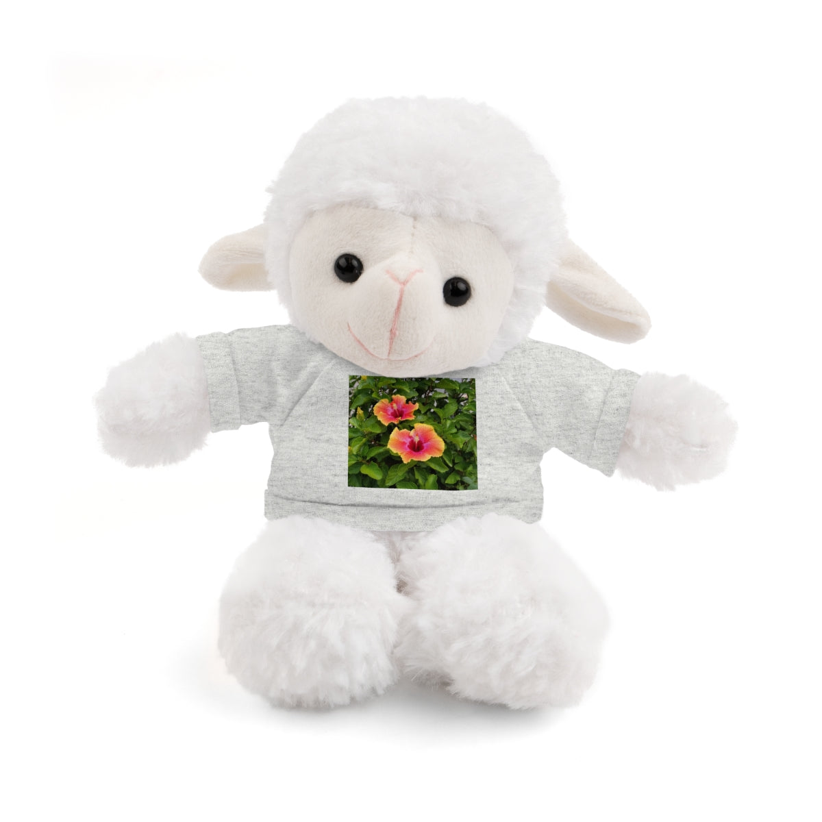 Island Style Hibiscus Stuffed Animals with Tee