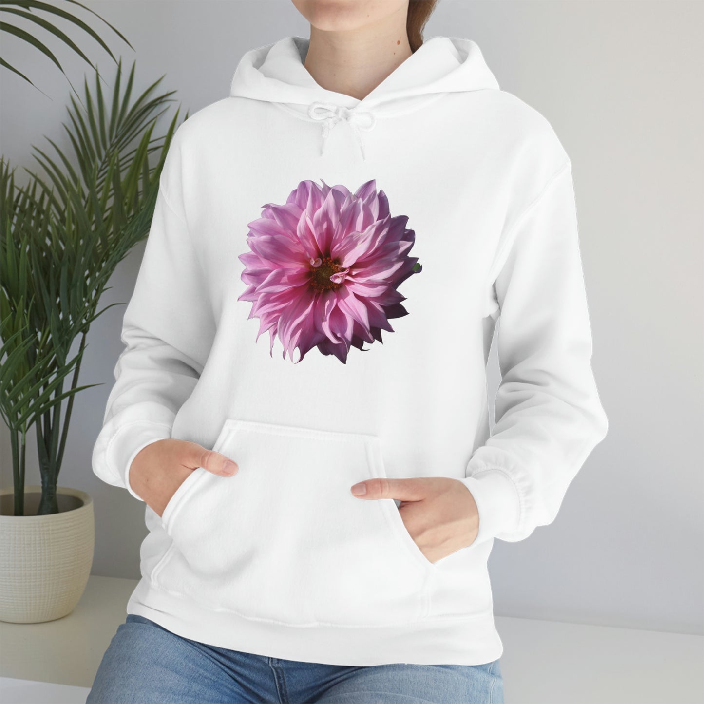 Floral Unisex Heavy Blend™ Hooded Sweatshirt