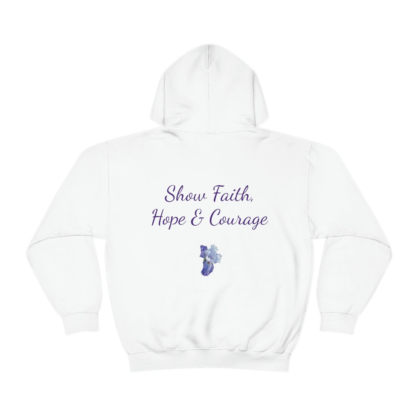 Floral Unisex Heavy Blend™ Hooded Sweatshirt