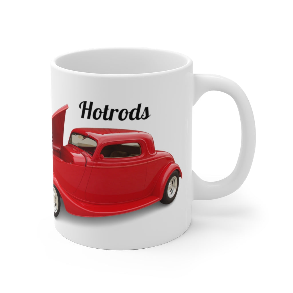 Hotrods Signature Series Ceramic Mug, 11oz and 15oz