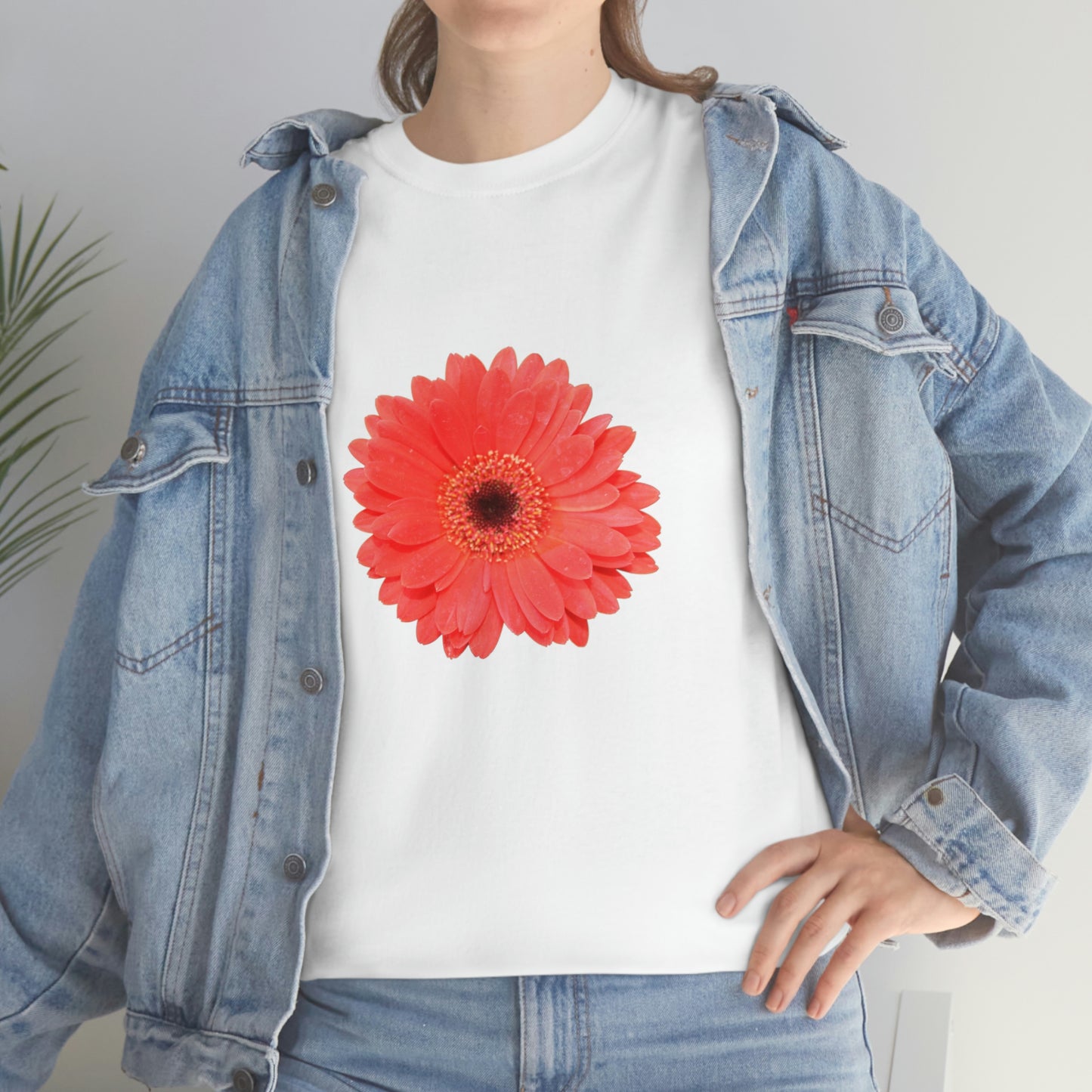 Floral Unisex Heavy Cotton Tee