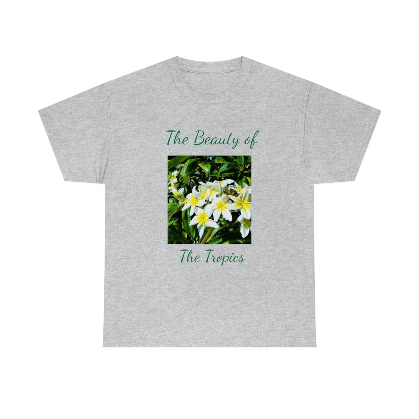 Islander Plumeria Unisex Heavy Cotton Tee