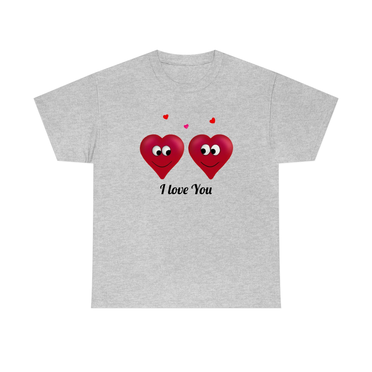 Valentine's "I Love You" Unisex Heavy Cotton Tee