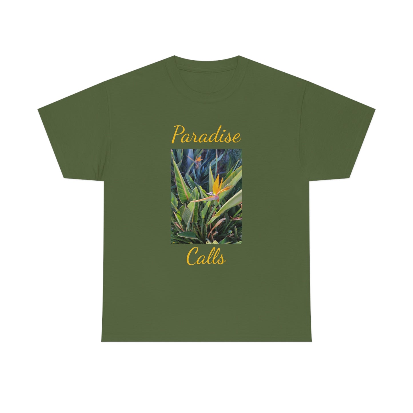 Islander Bird of Paradise Unisex Heavy Cotton Tee