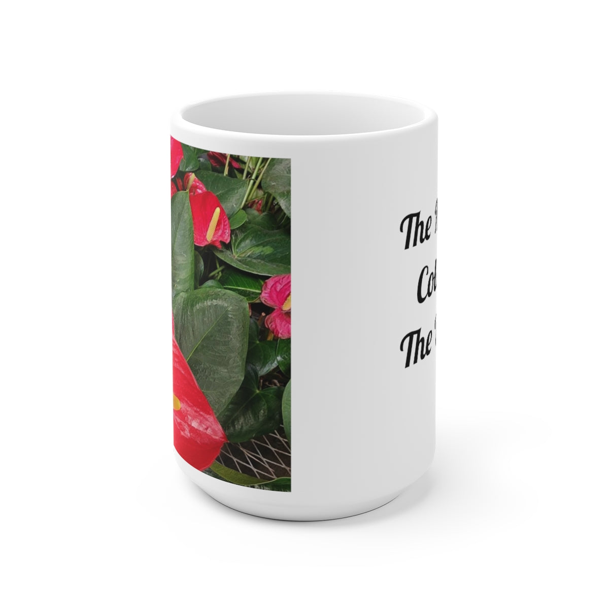 Islander Style Anthurium Ceramic Mug, 11oz and 15oz