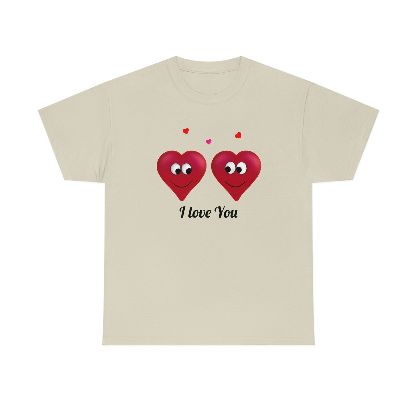 Valentine's "I Love You" Unisex Heavy Cotton Tee