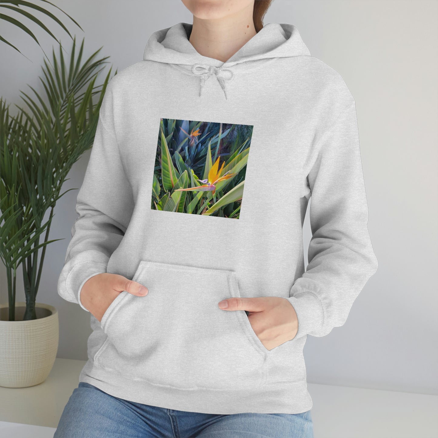 Island Style Bird of Paradise Unisex Heavy Blend™ Hooded Sweatshirt