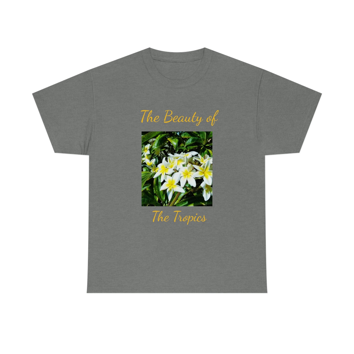 Islander Plumeria Unisex Heavy Cotton Tee