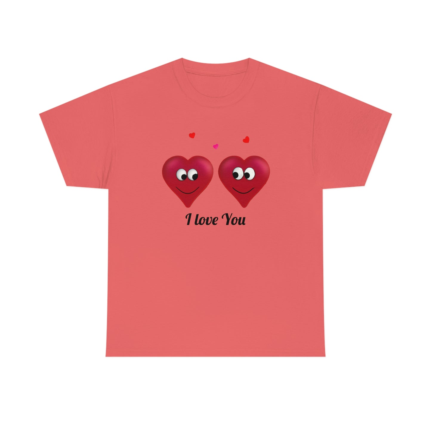 Valentine's "I Love You" Unisex Heavy Cotton Tee