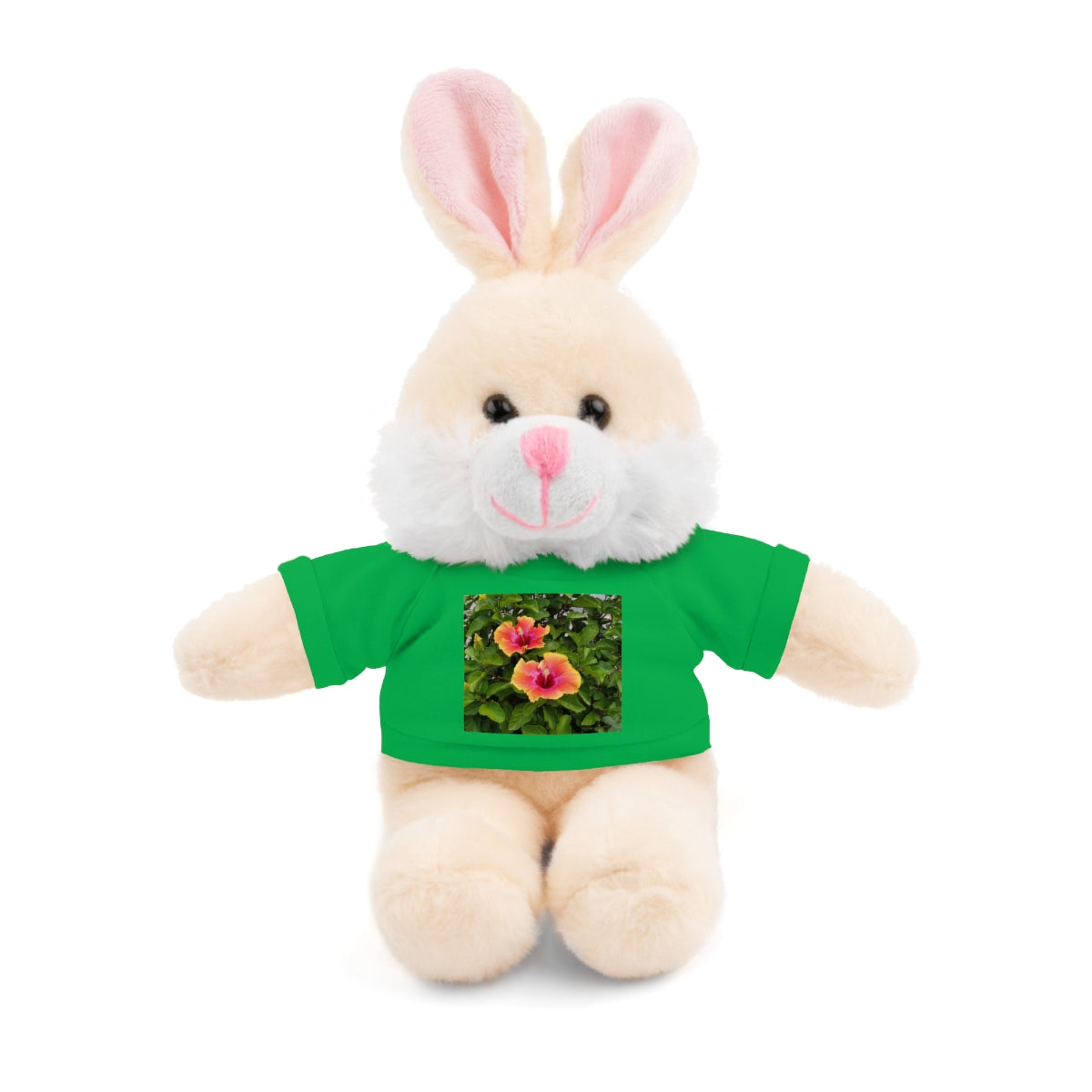 Island Style Hibiscus Stuffed Animals with Tee