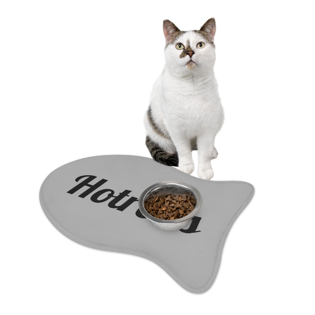 Hotrods Pet Feeding Mats - Black print