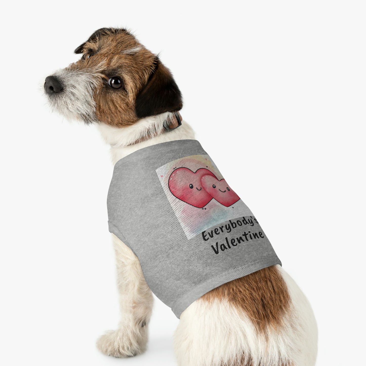 Valentine's White Pet Tank Top