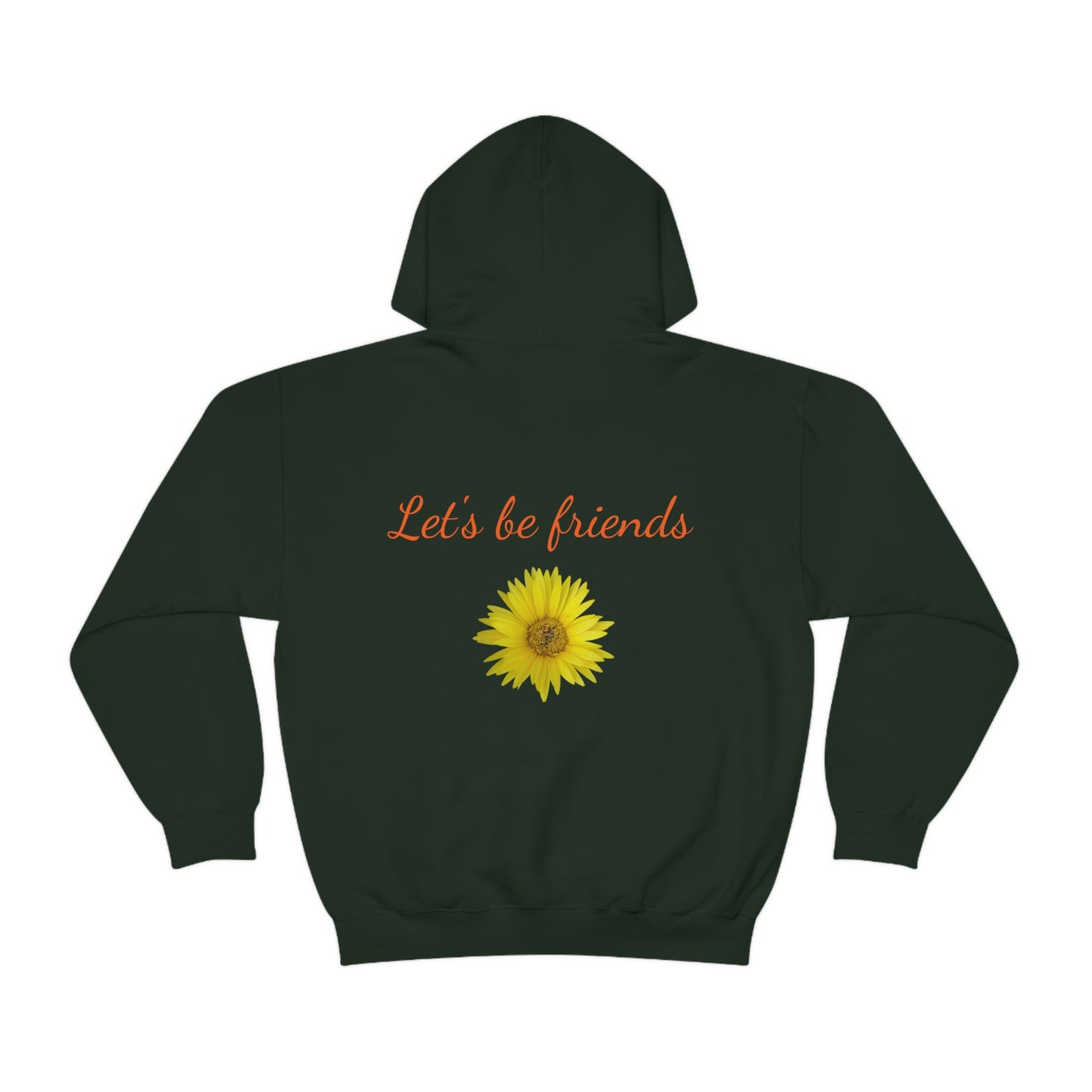 Floral Unisex Heavy Blend™ Hooded Sweatshirt