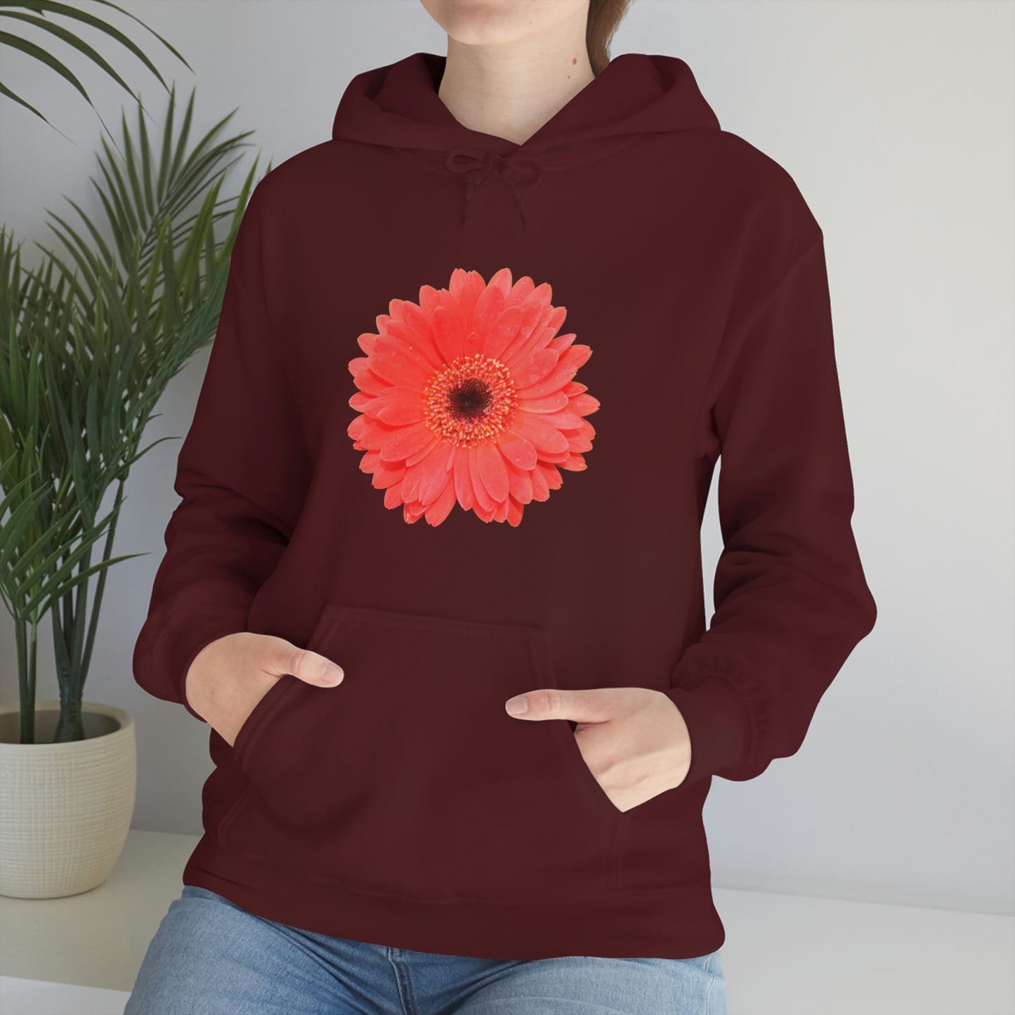 Floral Unisex Heavy Blend™ Hooded Sweatshirt