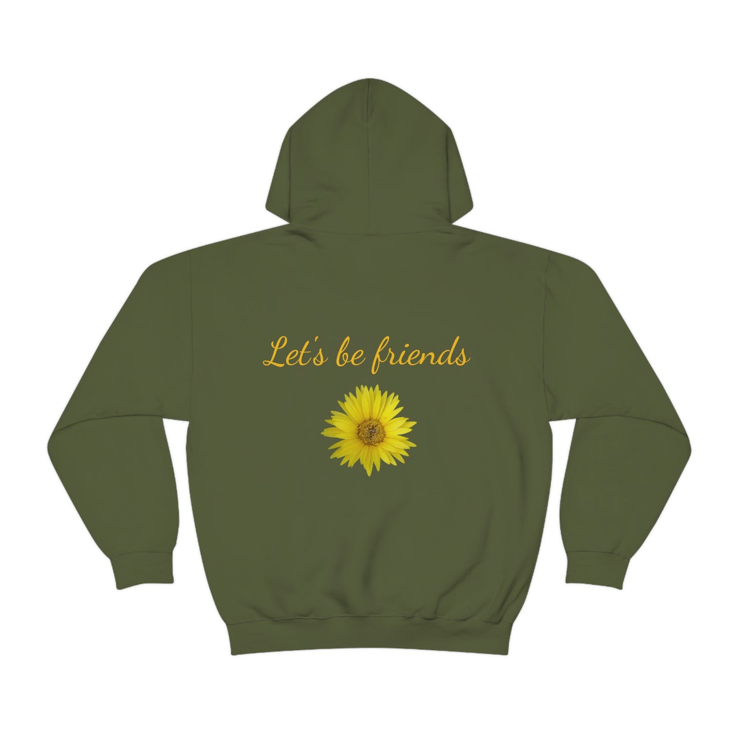 Floral Unisex Heavy Blend™ Hooded Sweatshirt