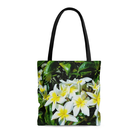 Island Style Plumeria Tote Bag by Lola