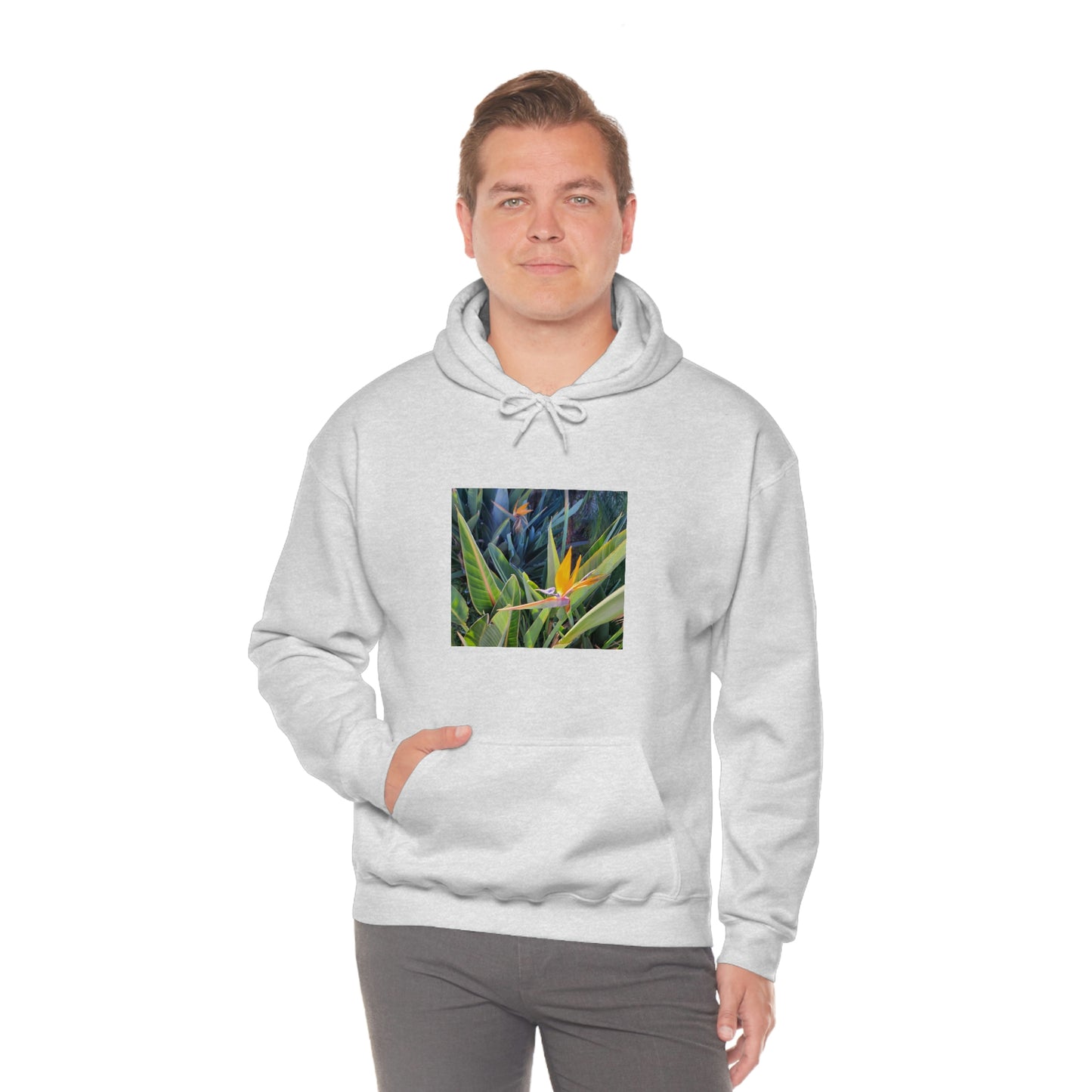 Island Style Bird of Paradise Unisex Heavy Blend™ Hooded Sweatshirt