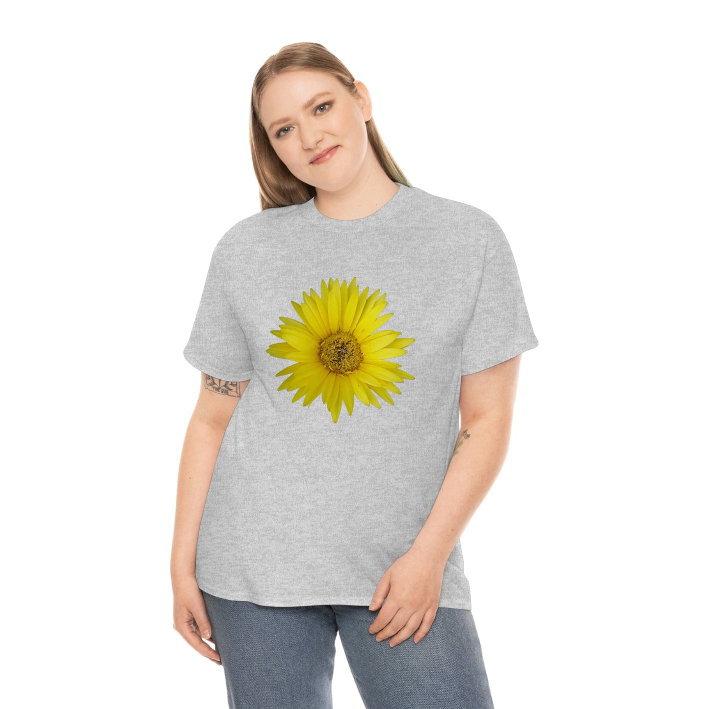 Floral Unisex Heavy Cotton Tee