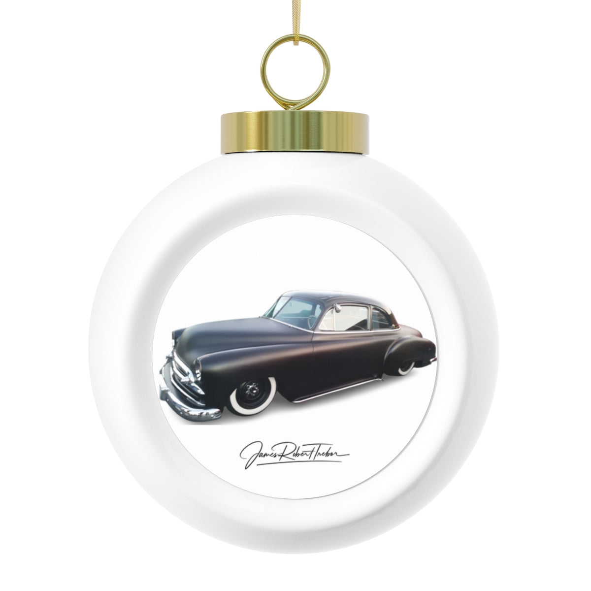 Hotrods Christmas Ball Ornament