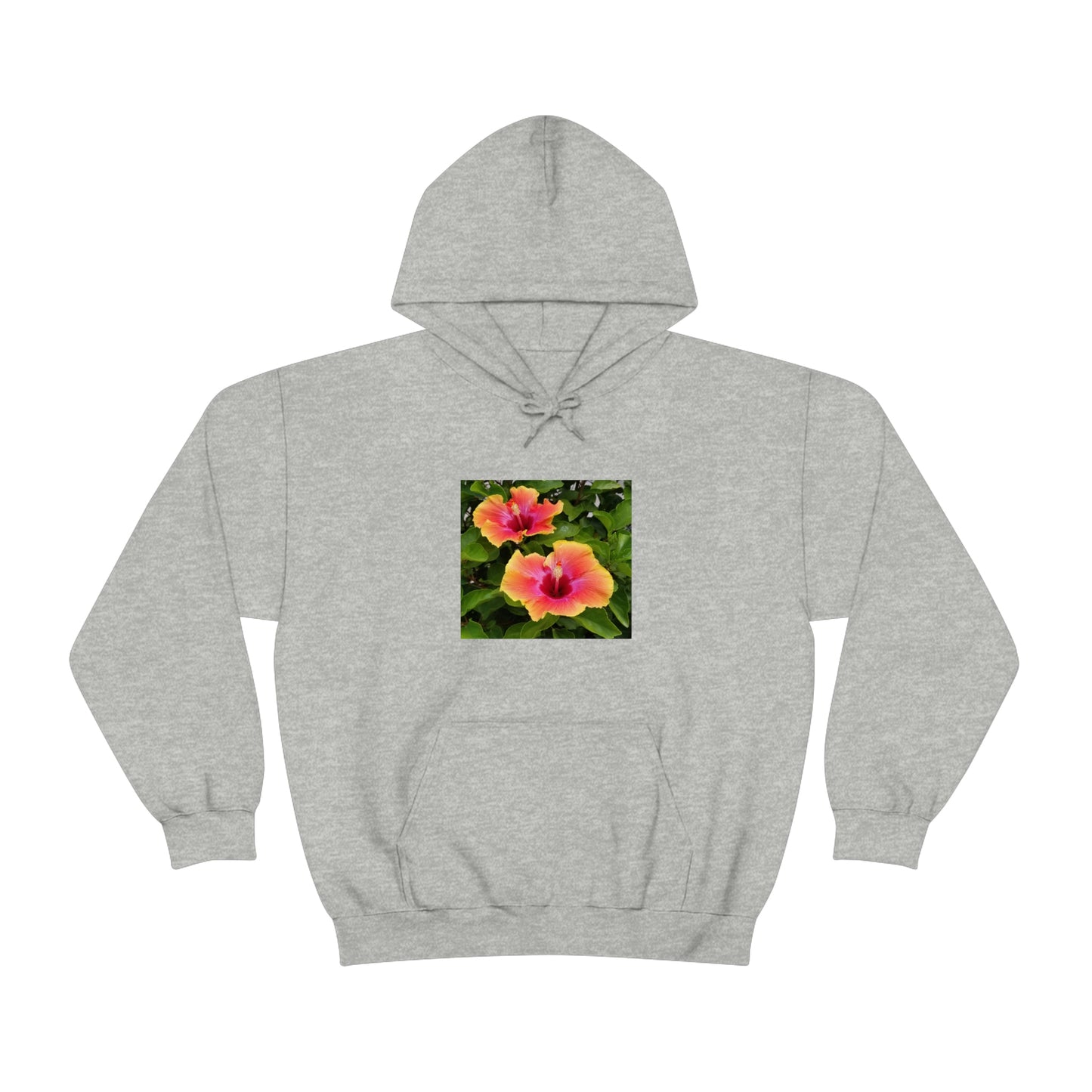 Islander Hibiscus Unisex Heavy Blend™ Hooded Sweatshirt