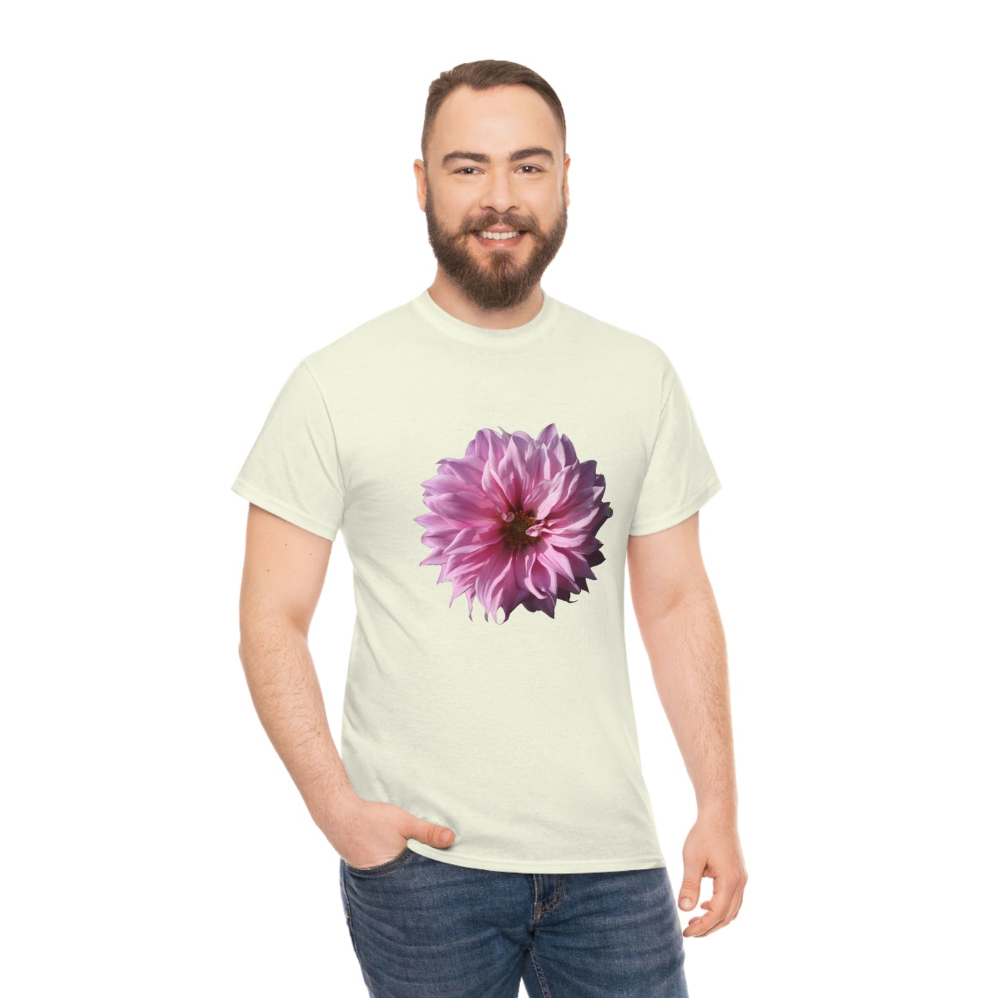 Floral Unisex Heavy Cotton Tee